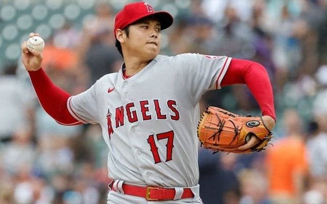 【MLB】大谷翔平、初回3者連続四死球から先制点を許す　雨で制球乱すも1失点の立ち上がり
