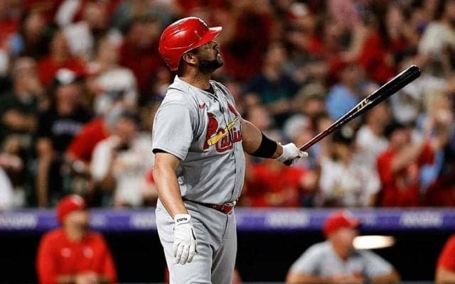 【MLB】42歳プホルス、史上4人目700本塁打王手　レジェンドの699号に敵地も熱狂