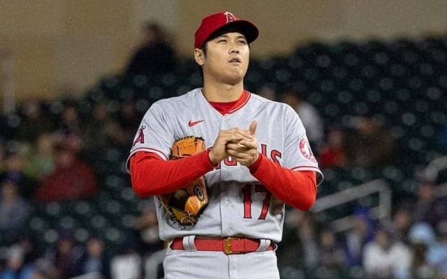 大谷翔平、降板に追いやられた“疑惑の1球”は誤審　LA実況席断言「完全にストライク」