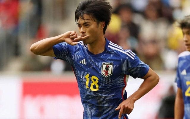 「本当にらしいゴール」日本代表MF三笘薫、お得意ドリブルからの一撃に称賛の嵐「W杯本戦でも武器に」「語彙力飛ぶ」