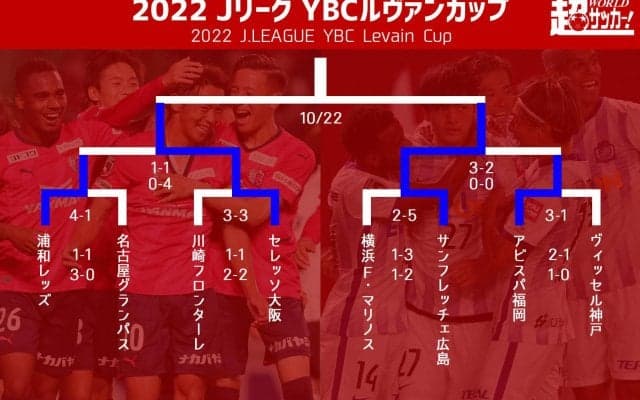 ルヴァン杯決勝は5年ぶり優勝目指すC大阪vs初優勝目指す広島に決定