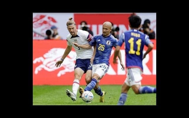 サッカー日本代表、アメリカ戦はカタールＷ杯用に４－２－３－１で新戦術運用か。攻守に従来とは違う現象とデータ