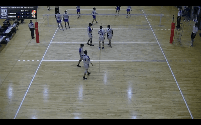 関西大学バレーボール連盟 男子1部秋季リーグ戦 下位リーグ【見逃し配信】