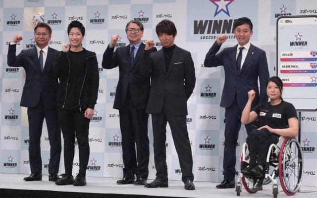 日本初の1試合予想くじ『WINNER』が発売開始、アンバサダーの木村拓哉さん「1試合単位で選べるというのは面白そう」