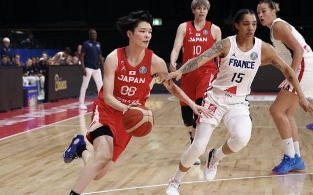 W杯グループフェーズで3連敗を喫した女子日本代表…2Qに猛追もフランスに14点差の黒星