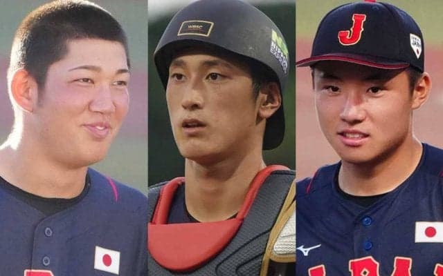 大阪桐蔭の松尾汐恩、海老根優大、川原嗣貴がプロ志望届　高校日本代表トリオ