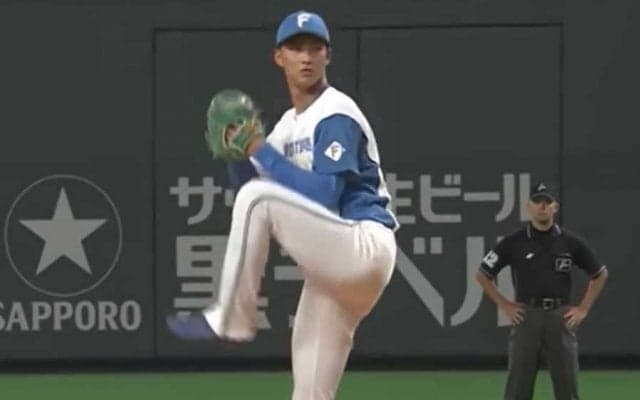 「まさに若き頃のダルビッシュ」「顔も男前」　日本ハムドラ1の好投にファン熱狂