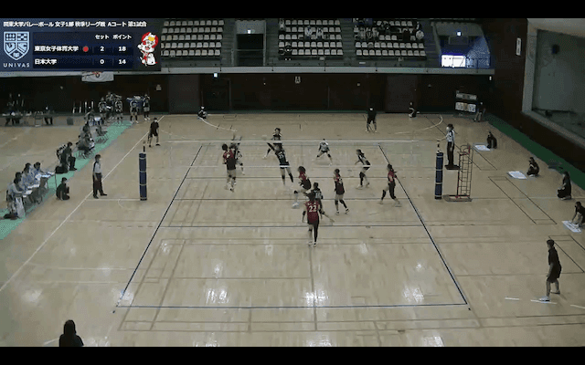 関東大学バレーボール連盟 女子1部秋季リーグ戦 Aコート【見逃し配信】