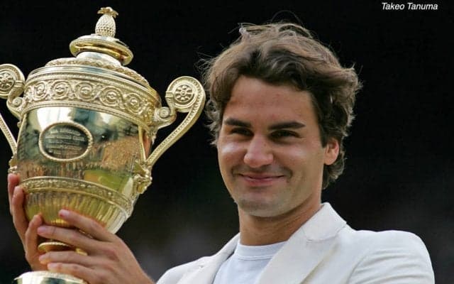 〈フェデラーGS20勝プレイバック8〉決勝でナダルに勝利！ 特製ジャケットを羽織って堂々のウィンブルドン4連覇／2006年ウィンブルドン [リバイバル記事]