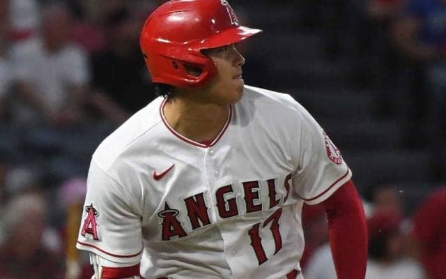 大谷翔平の二塁打で映っていた中堅手の動き　米解説者注目「入ったと思ったのでしょう」