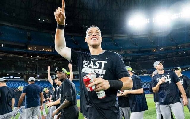 【MLB】またも61号不発のアーロン・ジャッジ　チーム地区優勝に「ワールドシリーズ制覇への第一歩」と喜びの声