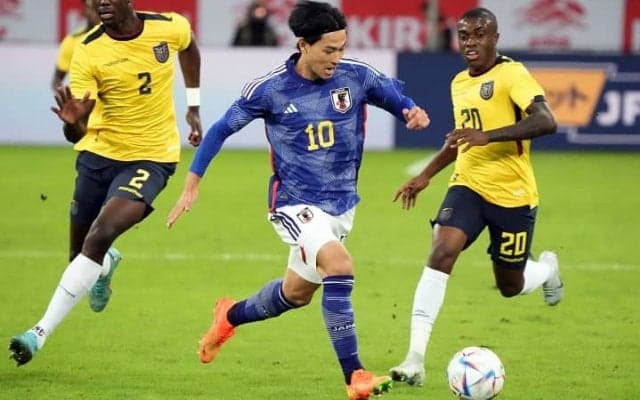 無得点のエクアドル戦にブラジルメディアがシビアな見解！南野は「フォローできず」、古橋は「幽霊のようだった」