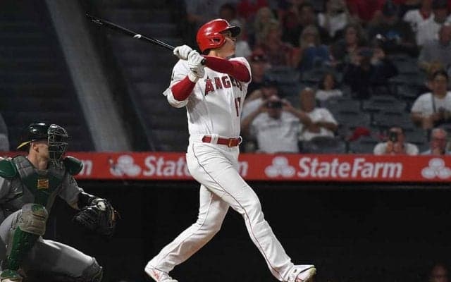 今季の大谷翔平は「満票MVPの昨季より圧倒的」　二塁打直後に地元実況席が大盛り上がり
