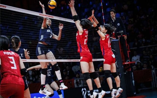 女子日本代表　中国に敗れ今大会初黒星