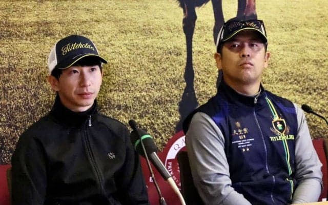 【凱旋門賞】タイトルホルダー横山和生騎手「挑戦出来るのは幸せ」栗田師と共同会見