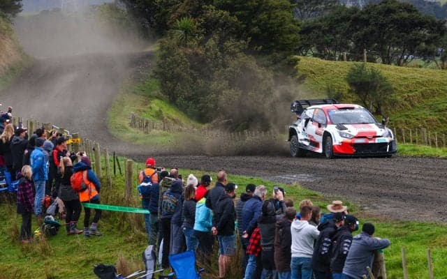 WRCニュージーランド：シェイクダウンはトヨタのカッレ・ロバンペラがトップ。勝田貴元は1.5秒差の9番手