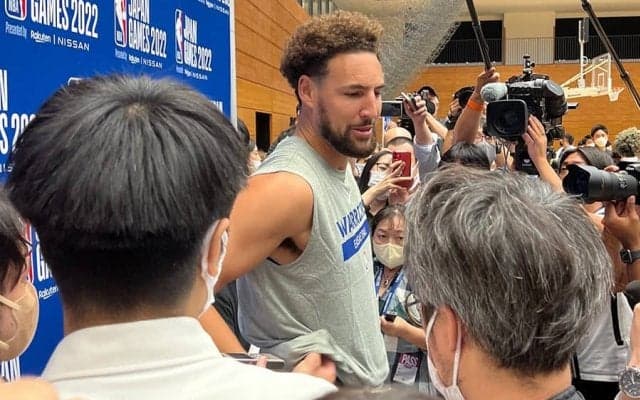 ウォリアーズ名手が新たな日本語習得に歓喜「コンニチハ、アリガトウ…これで3つ目だ」