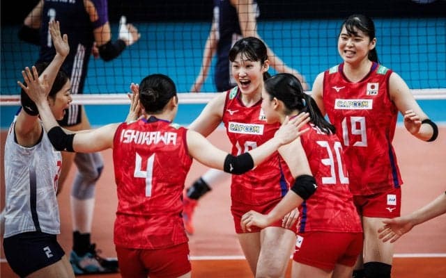 石川真佑、井上愛里沙、横田真未のコメント動画をJVAが公開、粘りを見せたが中国に敗戦