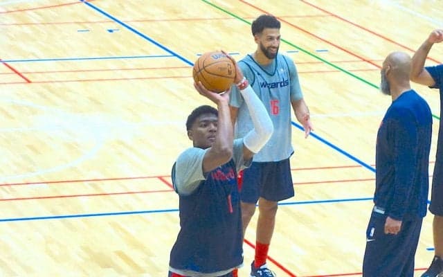 【NBA】プレシーズン凱旋試合の公開練習　八村塁は「完璧なツアーガイド」とアンセルドHCが絶賛!?