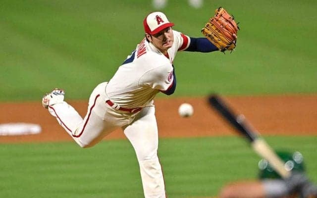 【MLB】大谷翔平、5回までノーヒット投球　7K15人斬りで15勝目の権利、初回に自ら適時打