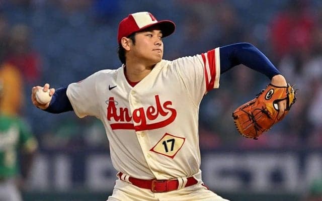 大谷翔平の奪三振にトラウトが思わず「エグイ」　中堅守備中のつぶやきをマイクが拾う