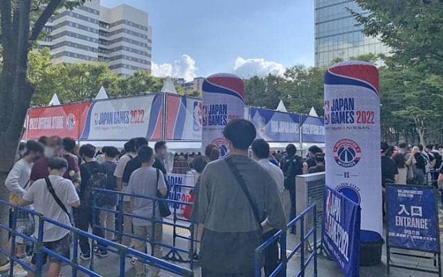 「NBAジャパンゲームズ2022」がいよいよ今夜開催、集まったファンにインタビュー