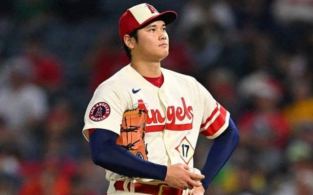 【MLB】ノーノー途切れて「ごめんなさい」　打球捕れず初安打…遊撃手が大谷翔平に謝罪