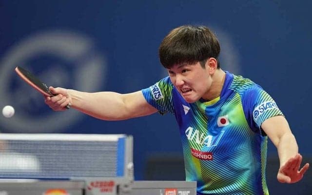 張本智和、格下153位に逆転勝ちも反省「少し硬さある」　中国語で現地メディアにも応対【世界卓球】