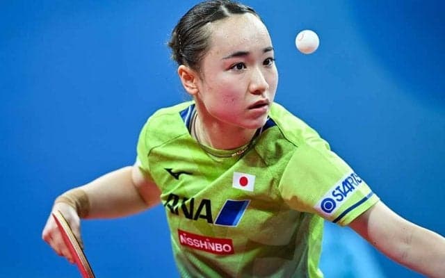 快勝の伊藤美誠、ネットで話題「干し芋」を試合直前に食べた理由「一袋ペロリ（笑）」【世界卓球】