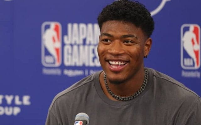 八村塁が子どもたちへメッセージ「いろいろ挑戦して、高い目標をもってやってほしい」