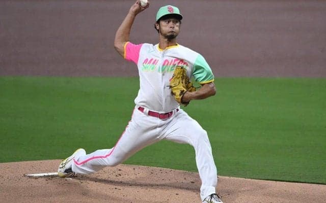 【MLB】ダルビッシュ、キャリアハイ17勝目ならず　6回8安打3失点6Kでリード許して降板