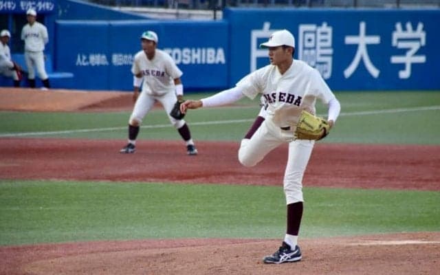 加藤孝太郎が9回6安打で無四球完封！蛭間拓哉は復調アピール！早大が4対0で東大に快勝！【10/1 秋季東京六大学野球 早稲田大学vs東京大学】