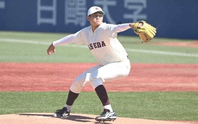 【大学野球】早大・加藤が無四球完封、小宮山監督「安心して見ていられた」　苦しむ蛭間も適時打