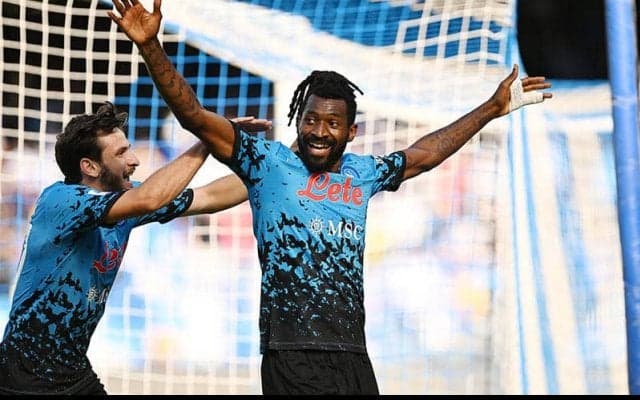 ザンボ・アンギサがドッピエッタ、ナポリがトリノに快勝で首位キープ《セリエA》