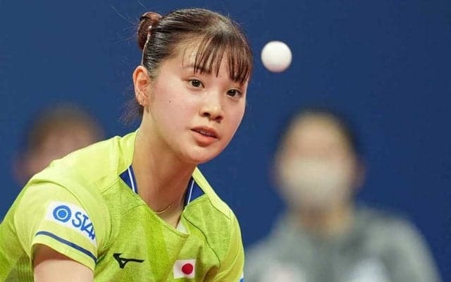 20歳長崎美柚は「強かったですね」と監督も賛辞　練習の弾道から違った圧巻デビュー【世界卓球】