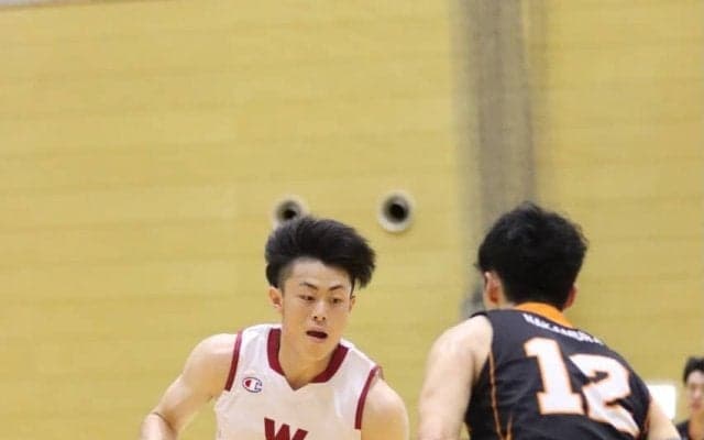 リーグ戦２巡目初戦、リバウンド取りきれず大東大に敗れる