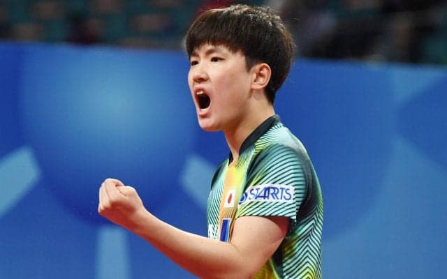 【世界卓球】第1試合 エース張本智和が勝利 ルーマニアに先制！