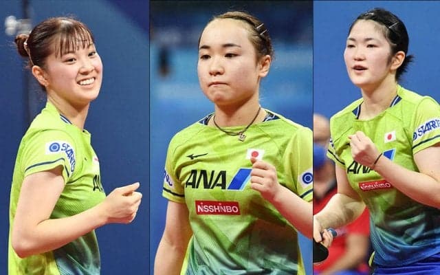 【世界卓球】最強日本女子 東欧の古豪スロバキアを完封！