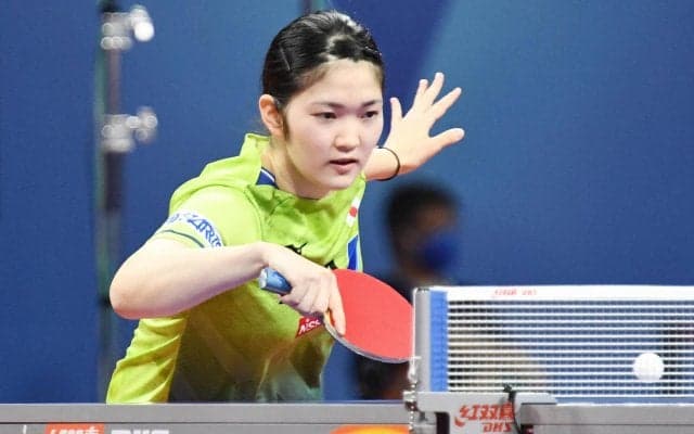 【世界卓球】第1試合 日本女子の木原美悠がスロバキアのエースに勝利！1点を先制