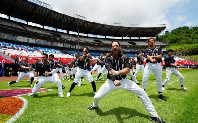 「野球でもハカやるんか」　ラグビーとは違った“ド迫力”儀式が「素晴らしい！」