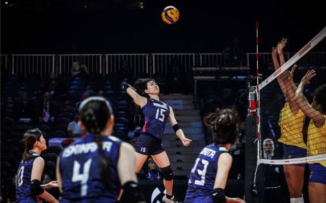 女子日本代表　第1次R最終戦でアルゼンチンにストレート勝利