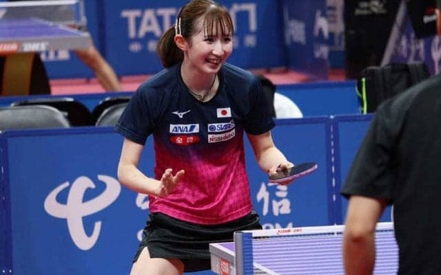 開幕2連勝の日本が早田ひなを温存している理由　渡辺監督「多く試合しながら中国に…」【世界卓球】