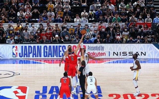 ウォリアーズと八村塁が所属するウィザーズによるジャパンゲームズは計6万人以上を動員