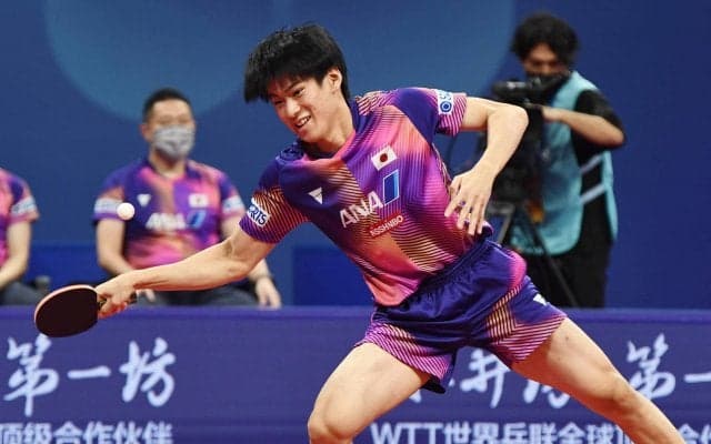 【世界卓球】日本先制を許す 全日本王者・戸上隼輔 香港のエースにストレート負け