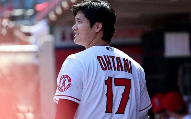 【MLB】大谷翔平の「前腕すげー」　進化を支える“ムキムキ”ボディーにマニア驚愕