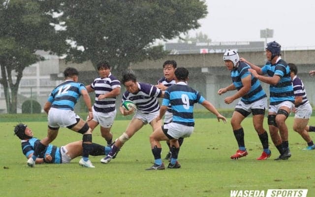 相手に隙を与えぬ攻撃力で日体大を圧倒！