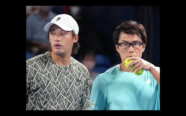 上杉/松井ペア 激闘の末に敗退