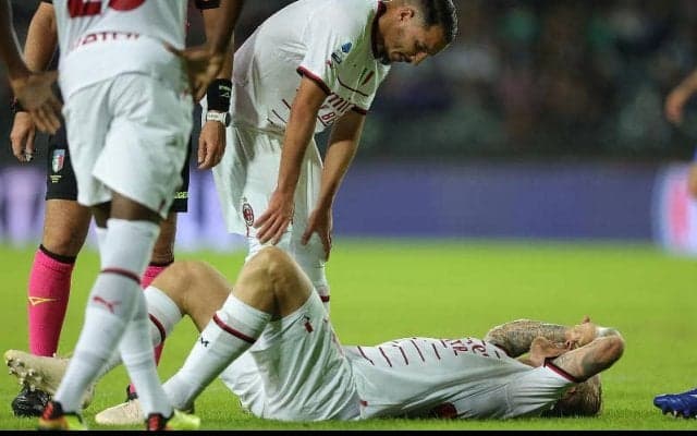 負傷者続出のミラン、カラブリアとケアーが右ハムストリングのケガで離脱