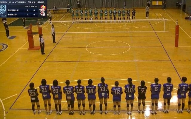 関東大学バレーボール連盟 女子1部秋季リーグ戦 Aコート【見逃し配信】