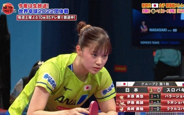 【公式】世界卓球開幕SP！日本男女の開幕戦を平野・福原が生解説｜卓球ジャパン！2022年10月1日